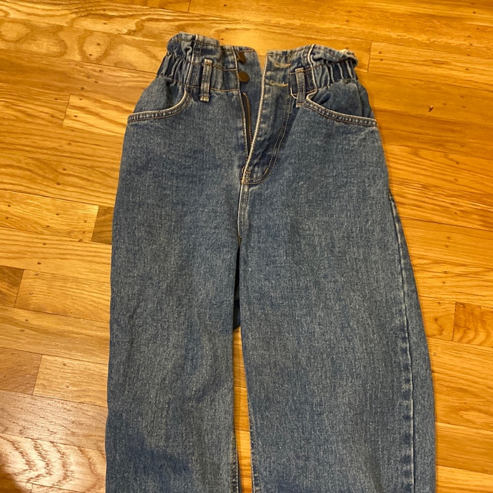 Oak and fort high wasted lose jeans